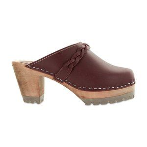 MIA Swedish Elsa Clogs - Burgundy Size 39